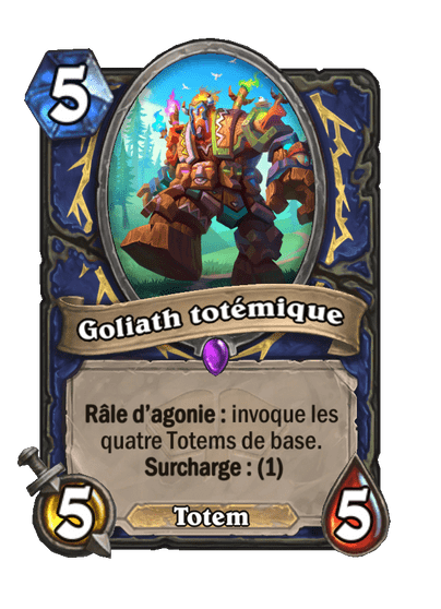 Goliath totémique