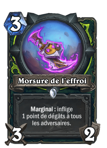 Morsure de l’effroi