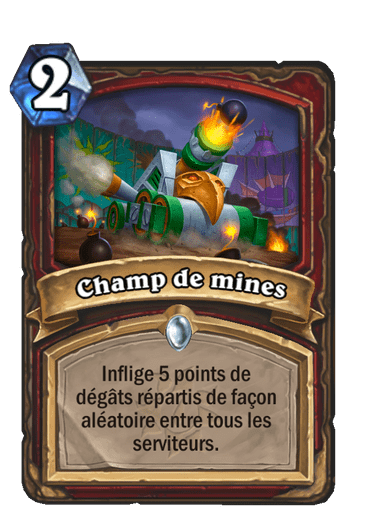 Champ de mines