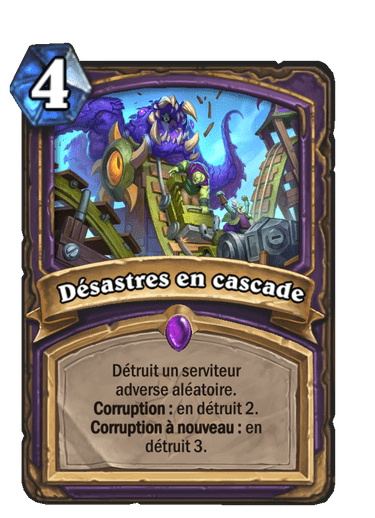 Désastres en cascade