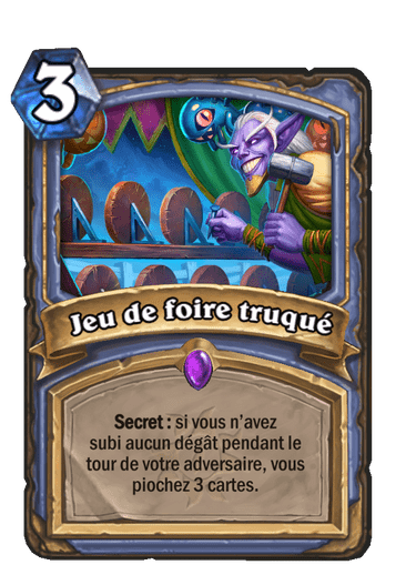 Jeu de foire truqué