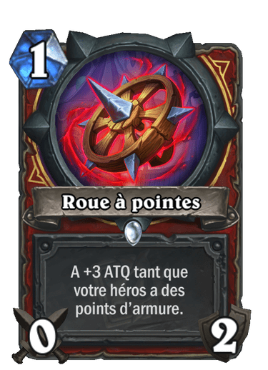 Roue à pointes