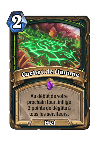 Cachet de flamme