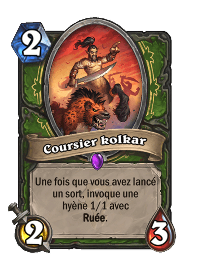 Coursier kolkar