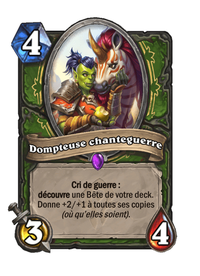 Dompteuse chanteguerre