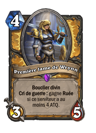 Première lame de Wrynn