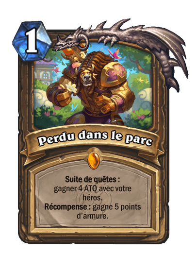 Perdu dans le parc