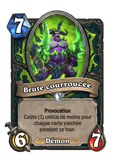 Brute courroucée