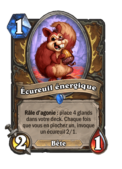 Écureuil énergique