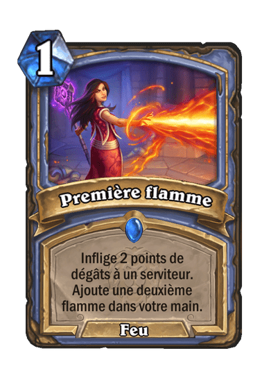 Première flamme