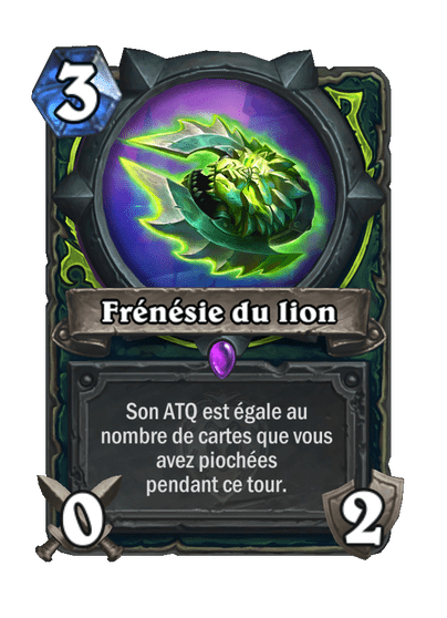 Frénésie du lion