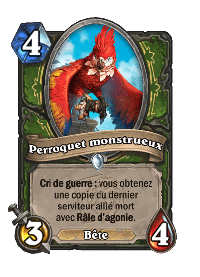 Perroquet monstrueux