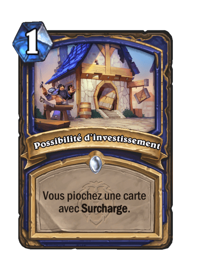 Possibilité d’investissement