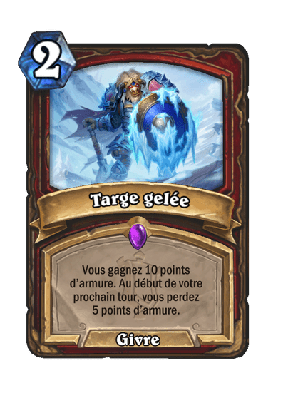 Targe gelée