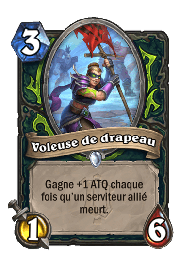 Voleuse de drapeau