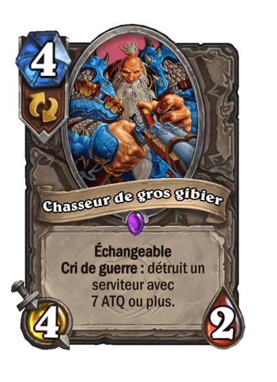 Chasseur de gros gibier (Fondamental)