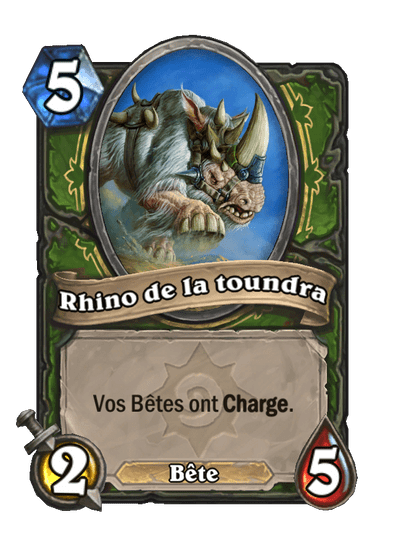 Rhino de la toundra (Héritage)