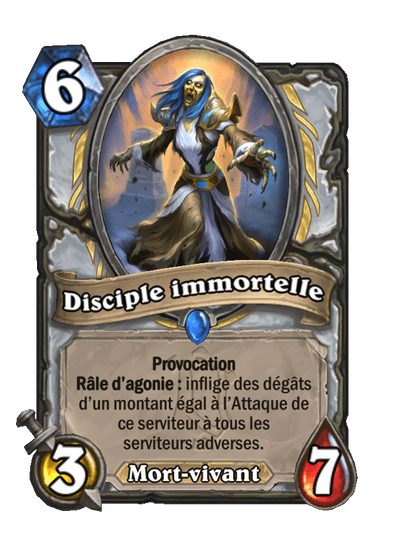 Disciple immortelle