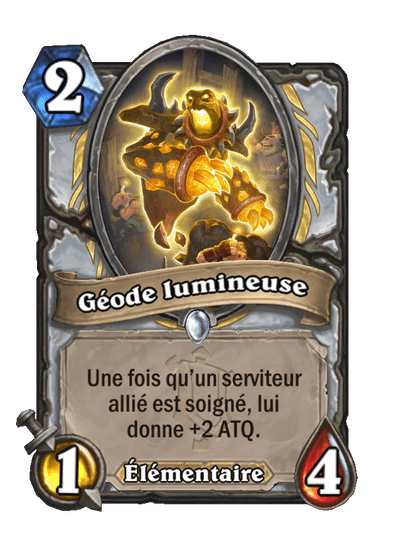 Géode lumineuse