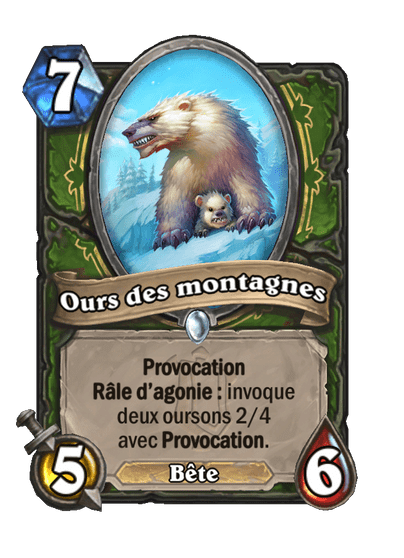 Ours des montagnes