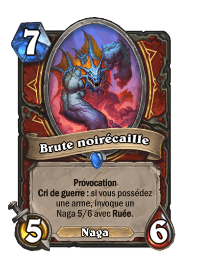 Brute noirécaille