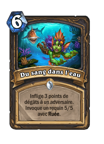 Du sang dans l’eau