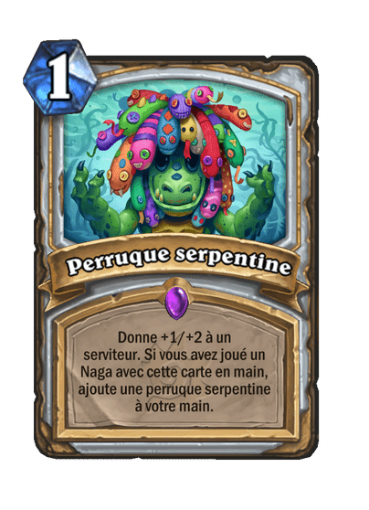 Perruque serpentine