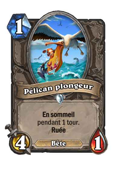 Pélican plongeur