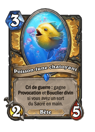 Poisson-lune chatoyant