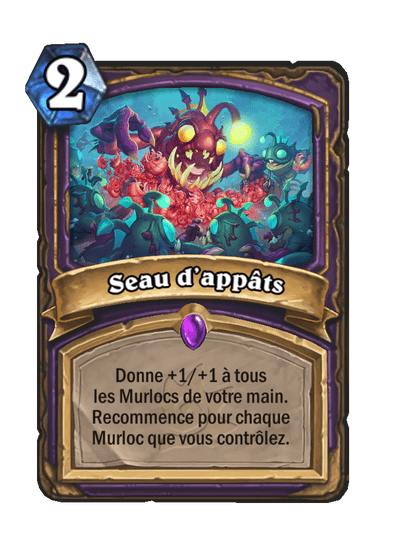 Seau d’appâts