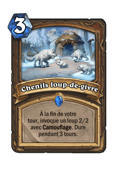 Chenils loup-de-givre