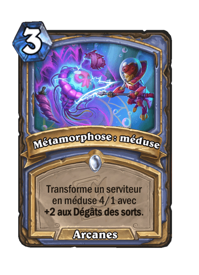 Métamorphose : méduse