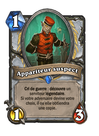 Appariteur suspect