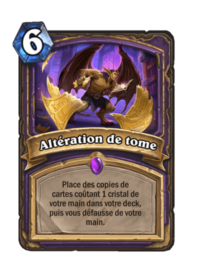 Altération de tome