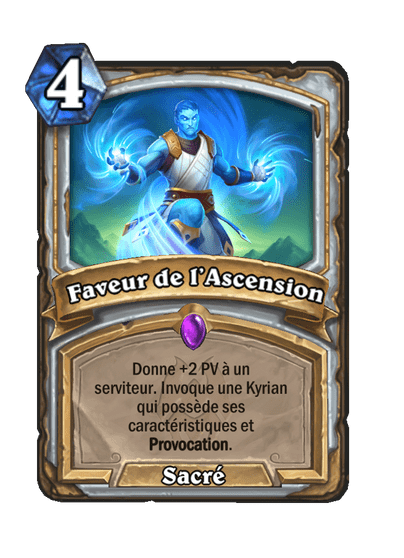 Faveur de l’Ascension