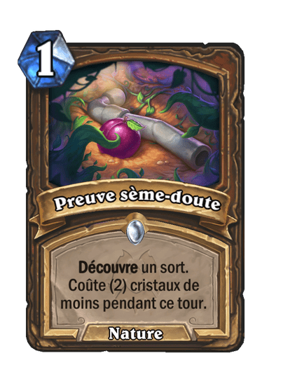 Preuve sème-doute