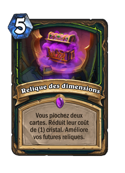 Relique des dimensions