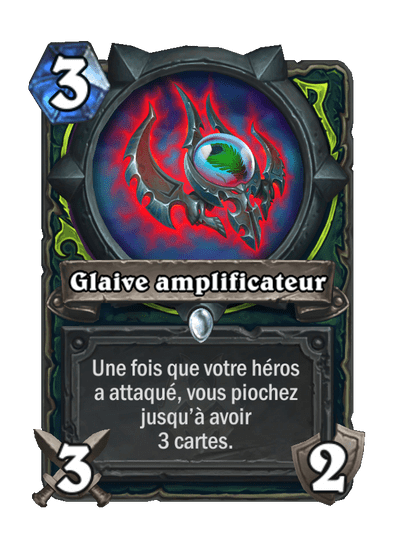 Glaive amplificateur