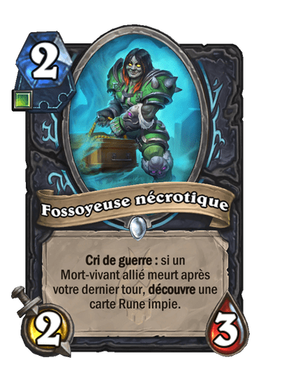 Fossoyeuse nécrotique