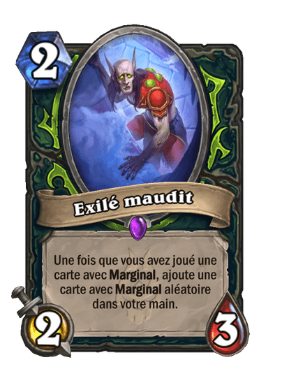 Exilé maudit
