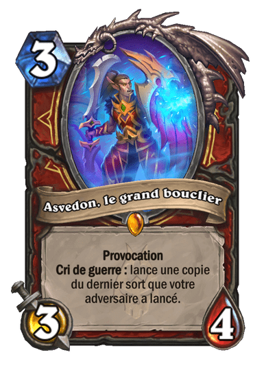 Asvedon, le grand bouclier