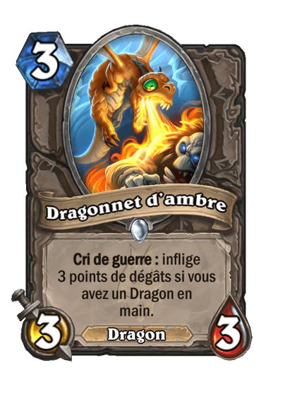 Dragonnet d’ambre