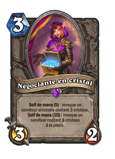 Négociante en cristal