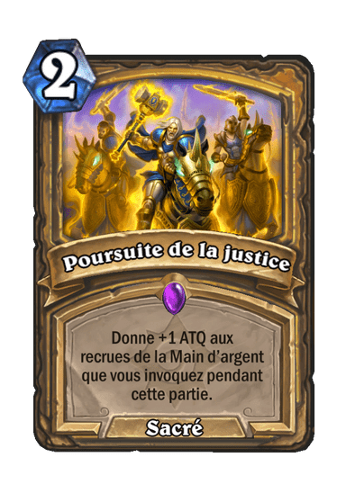 Poursuite de la justice (Héritage)