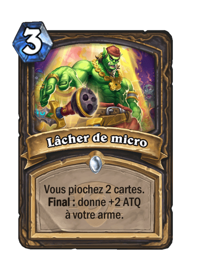 Lâcher de micro