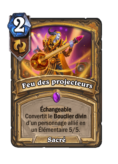 Feu des projecteurs