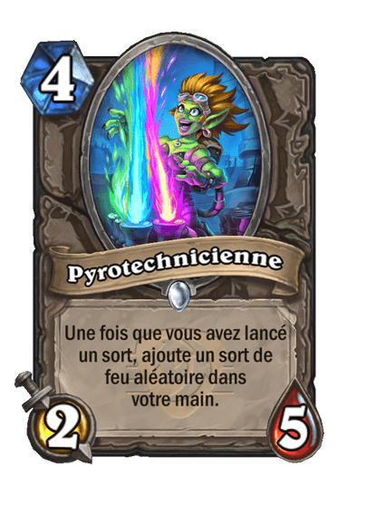 Pyrotechnicienne