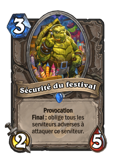 Sécurité du festival