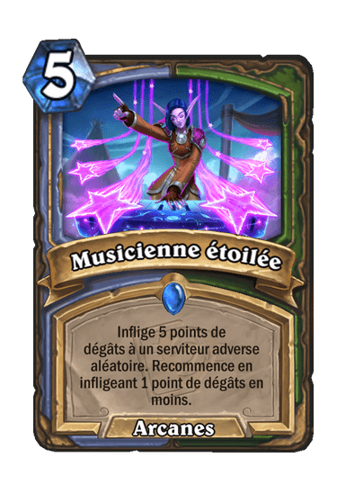 Musicienne étoilée