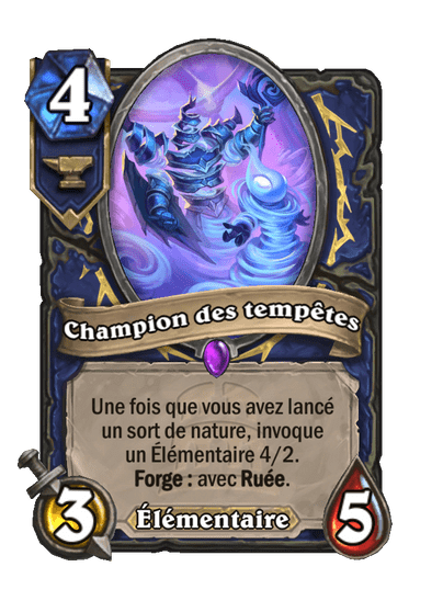 Champion des tempêtes